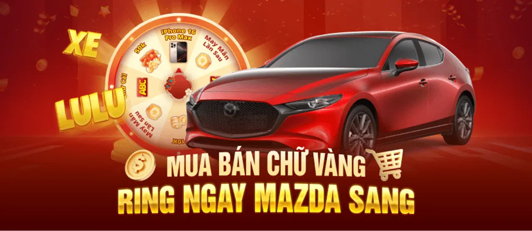 Săn chữ đổi đời – Trúng ngay Mazda 3