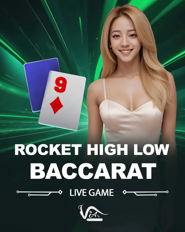 Rocket HiLo Baccarat